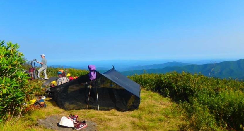 blue ridge mountains camping